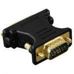 Адаптер Hama VGA мъжко - DVI женско, Позлатени конектори, 3 звезди